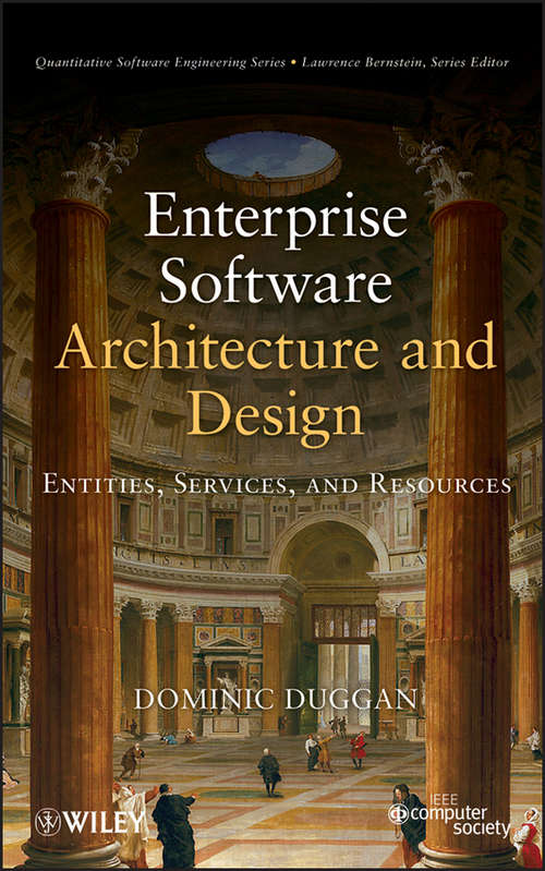 Book cover of Enterprises software architecture and design