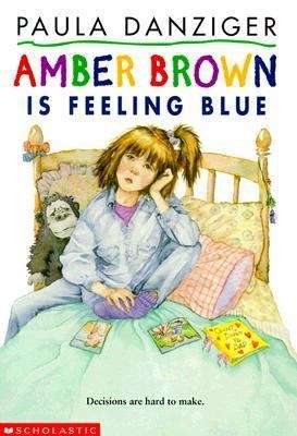 Book cover of Amber Brown Is Feeling Blue