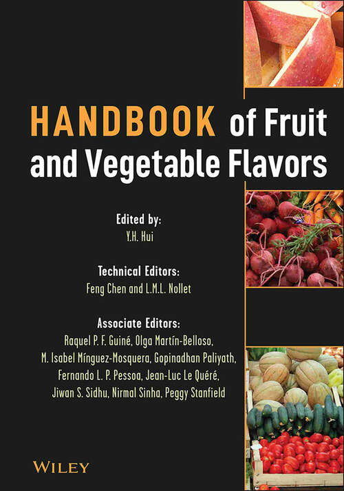 Book cover of Handbook of Fruit and Vegetable Flavors