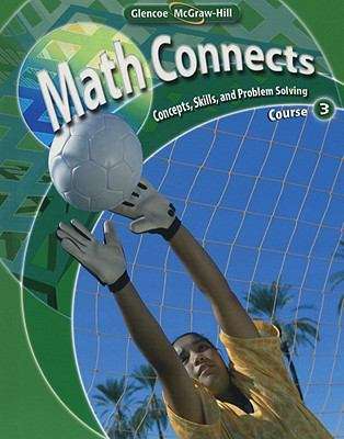 Book cover of Math Connects: Course 3