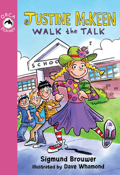 Book cover of Justine McKeen, Walk the Talk