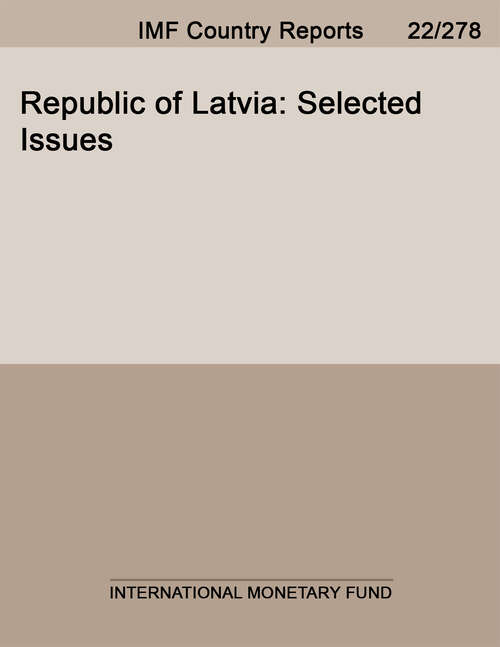Book cover of Republic of Latvia: Selected Issues