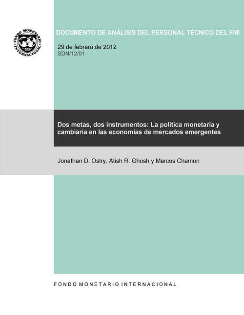 Book cover of Documento de Análisis del Personal Técnico del FMI
