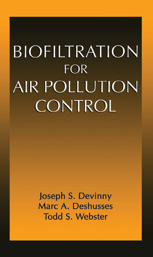 Book cover of Biofiltration for Air Pollution Control (2)