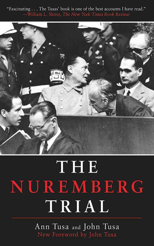 Book cover of The Nuremberg Trial