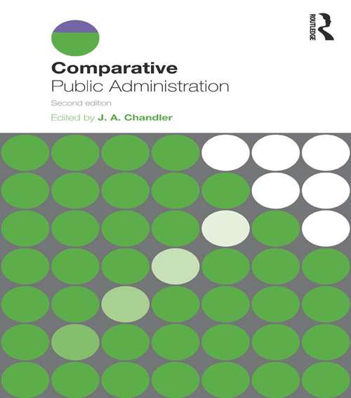 Book cover of Comparative Public Administration