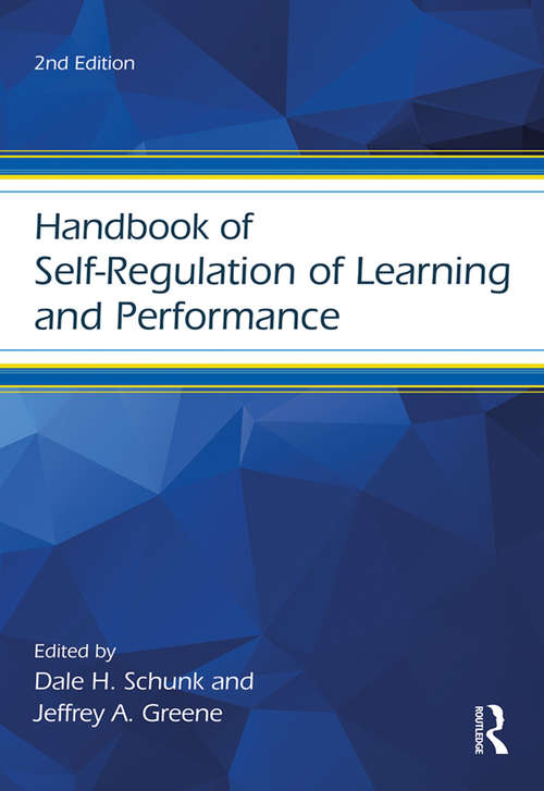 Book cover of Handbook of Self-Regulation of Learning and Performance (2) (Educational Psychology Handbook)