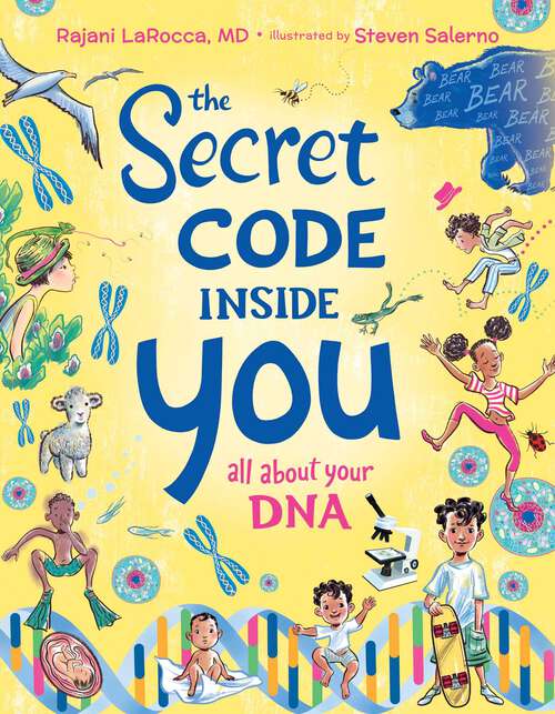 Book cover of The Secret Code Inside You: All About Your DNA