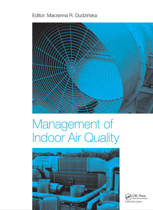 Book cover of Management of Indoor Air Quality (1)