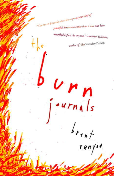 Book cover of The Burn Journals