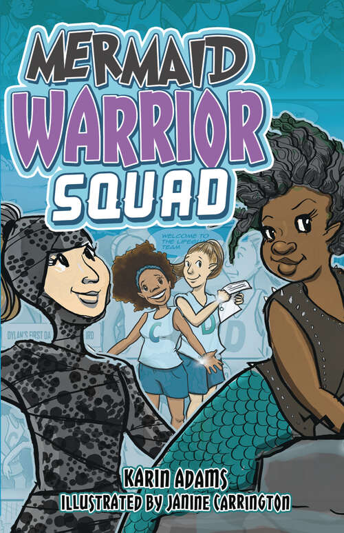 Book cover of Mermaid Warrior Squad (Lorimer Illustrated Humor)
