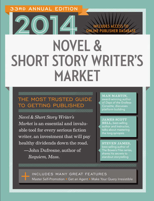 Book cover of 2014 Novel & Short Story Writer's Market (33) (Market Ser.)