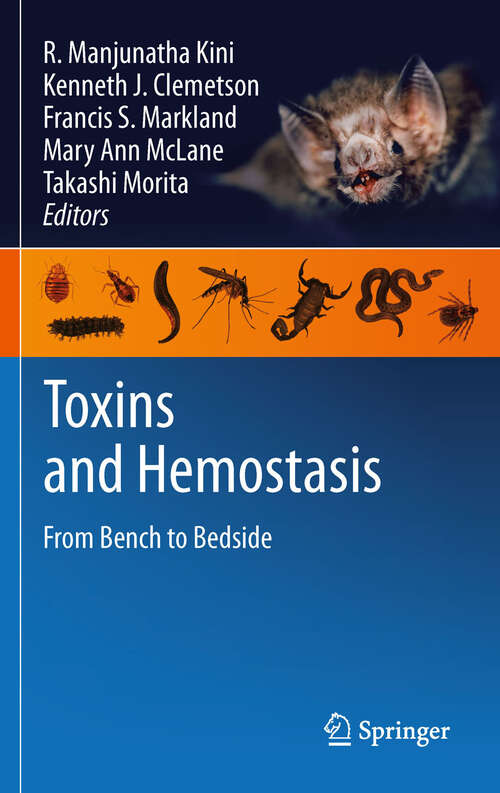 Book cover of Toxins and Hemostasis
