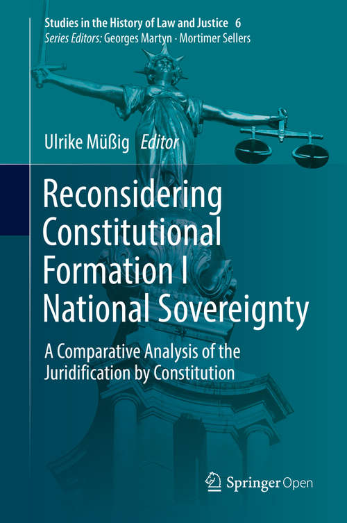 Book cover of Reconsidering Constitutional Formation I National Sovereignty