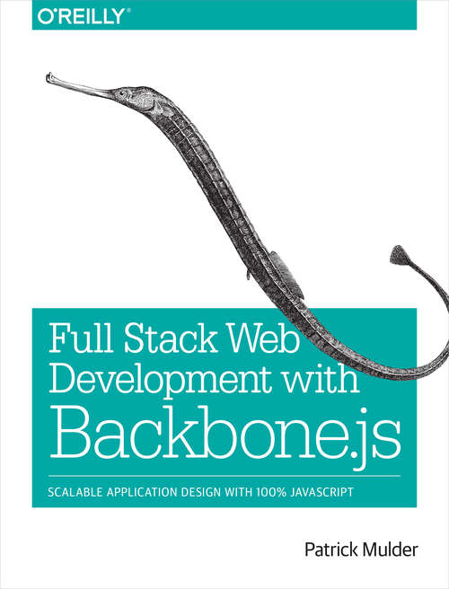 Book cover of Full Stack Web Development with Backbone.js