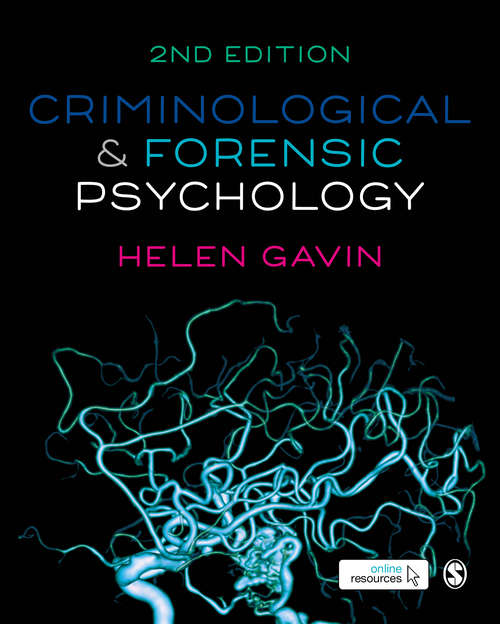 Book cover of Criminological and Forensic Psychology (Second Edition)
