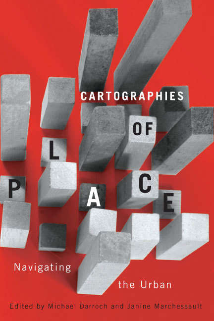 Book cover of Cartographies of Place