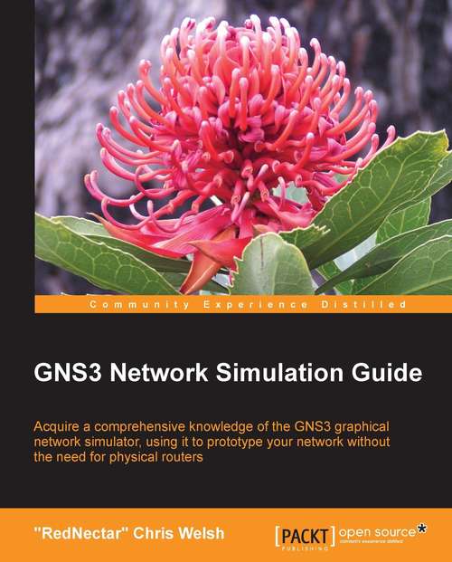 Book cover of GNS3 Network Simulation Guide