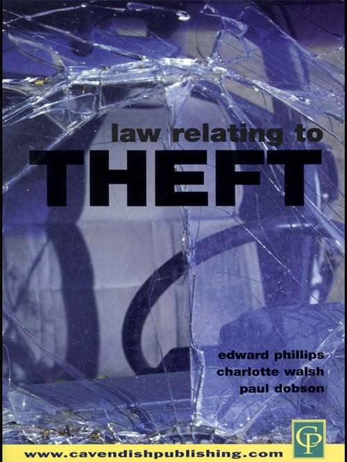 Cover image of Law Relating To Theft