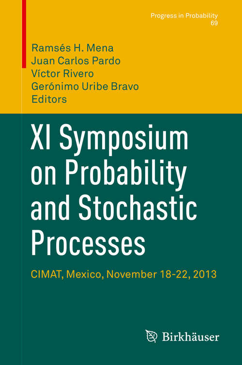 Book cover of XI Symposium on Probability and Stochastic Processes