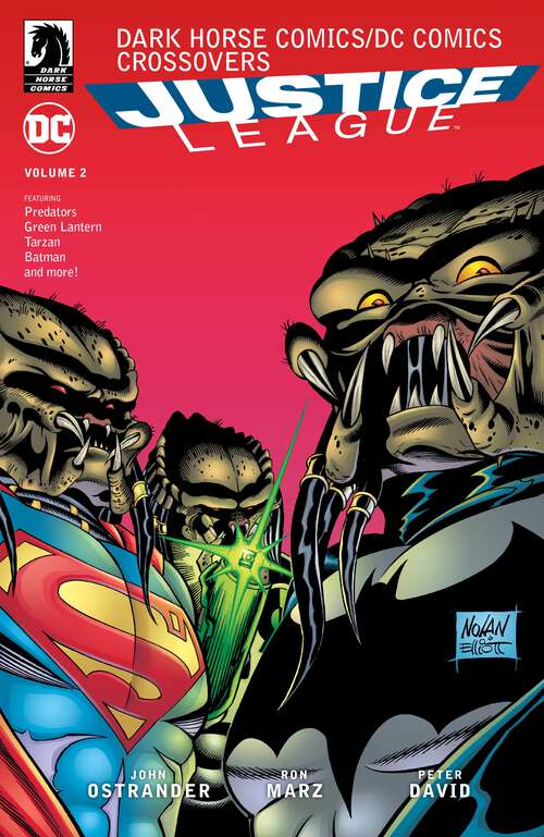 Book cover of Dark Horse Comics/DC Comics: Justice League Volume 2