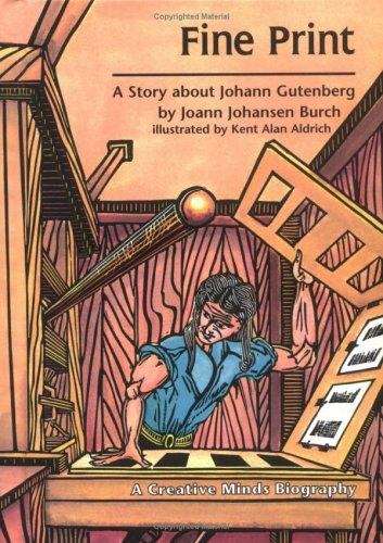 Book cover of Fine Print: A Story about Johann Gutenberg