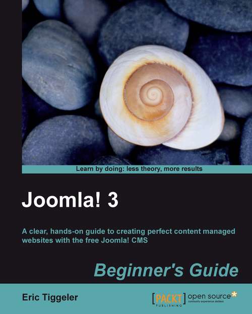 Book cover of Joomla! 3 Beginner’s Guide