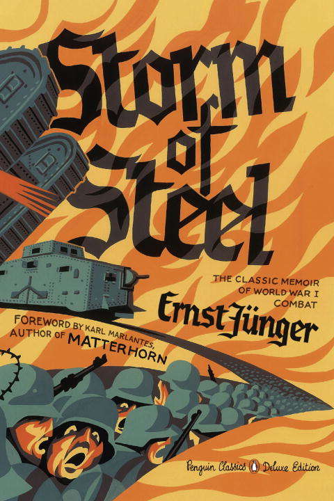 Book cover of Storm of Steel (Deluxe Edition) (Penguin Classics)