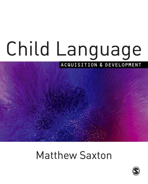 Book cover of Child Language