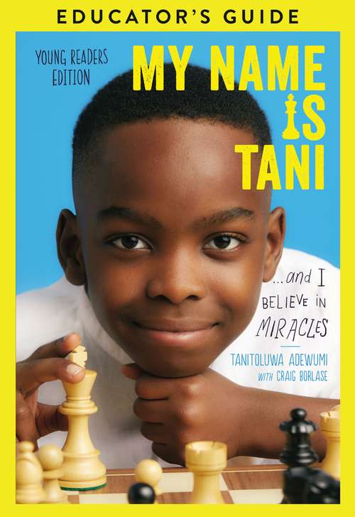 Book cover of My Name Is Tani (Young Readers Edition, Educator's Guide)