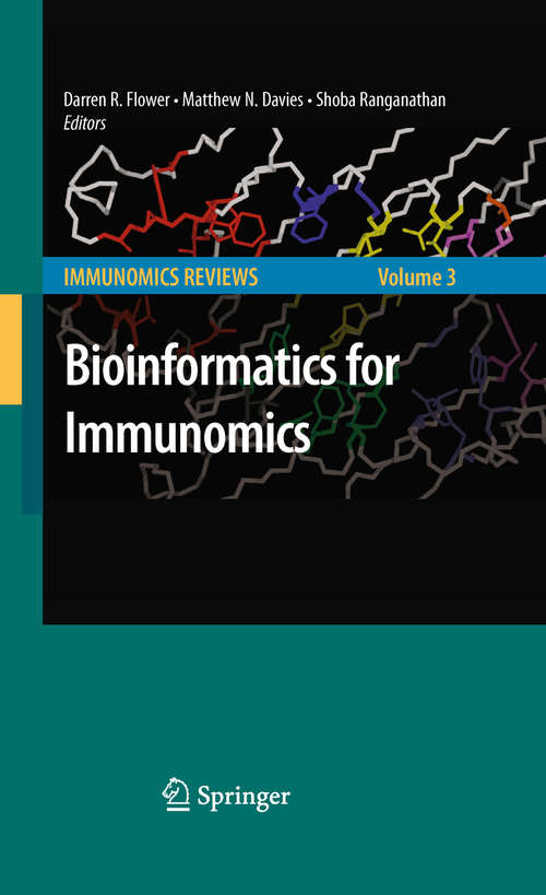 Bioinformatics for Immunomics (Immunomics Reviews: #3)