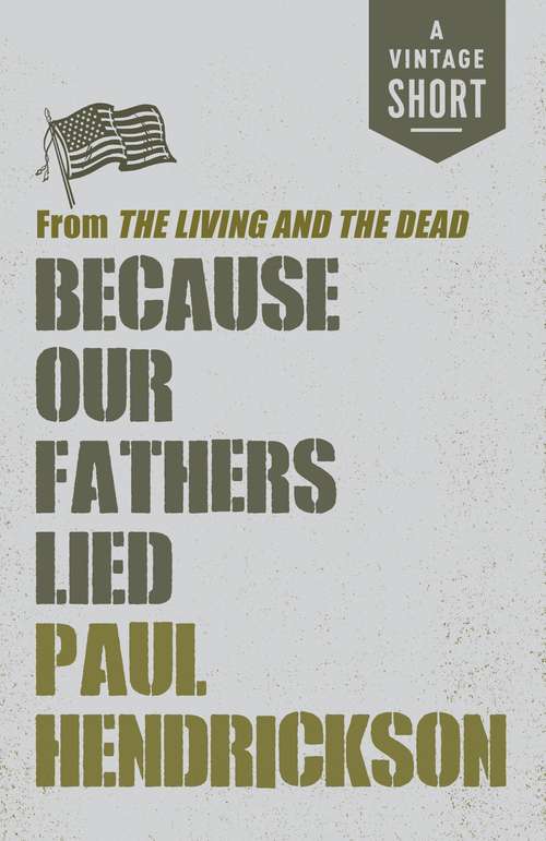 Book cover of Because Our Fathers Lied: from The Living and the Dead