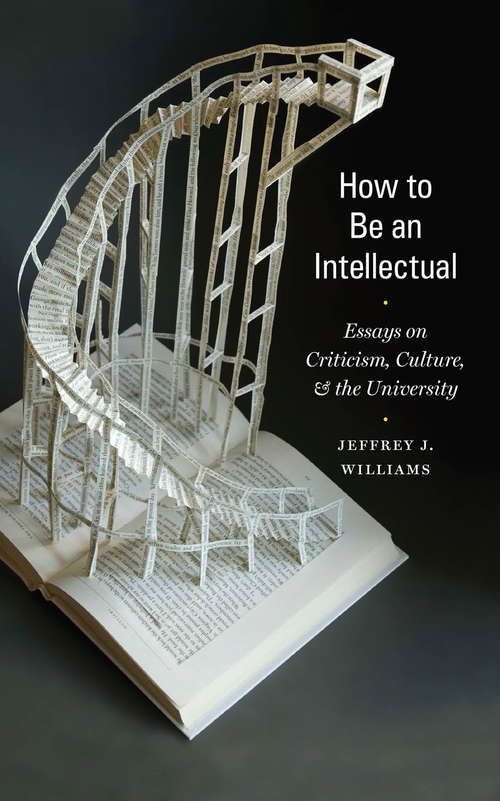 How to Be an Intellectual: Essays on Criticism, Culture, and the University