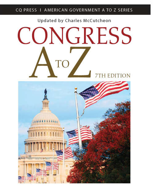 Book cover of Congress A to Z (Seventh Edition (Revised and Updated Edition))