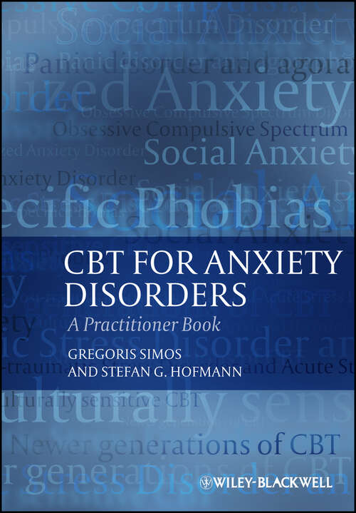 Book cover of CBT For Anxiety Disorders