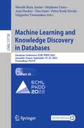 Machine Learning and Knowledge Discovery in Databases: European Conference, ECML PKDD 2022, Grenoble, France, September 19–23, 2022, Proceedings, Part VI (Lecture Notes in Computer Science #13718)