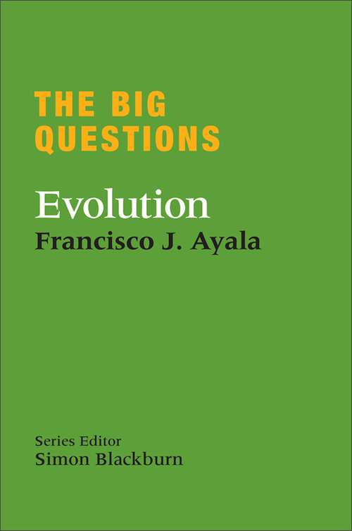 Book cover of The Big Questions: Evolution