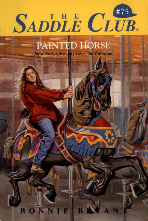 Book cover of The Painted Horse (Saddle Club #75)