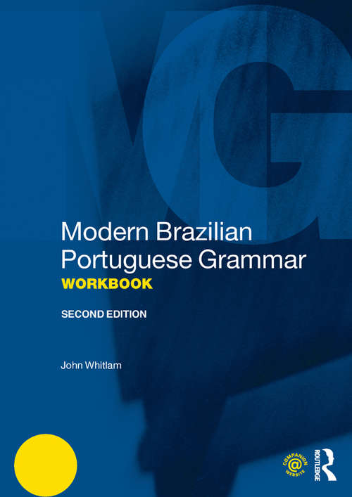 Book cover of Modern Brazilian Portuguese Grammar Workbook