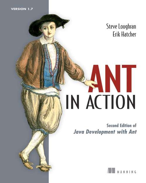 Book cover of Ant in Action: Second Edition of Java Development with Ant