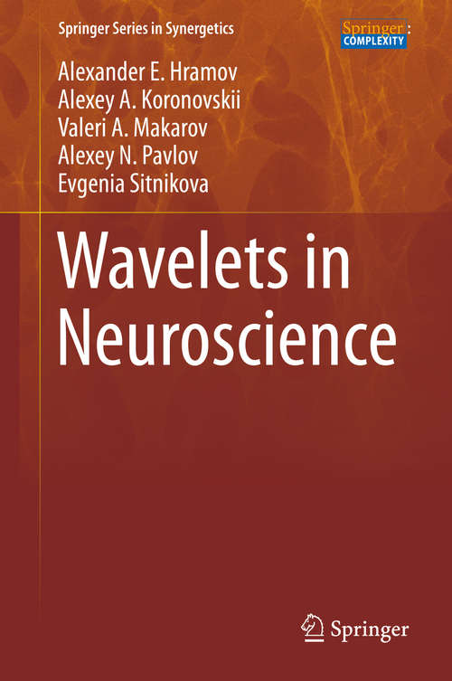 Book cover of Wavelets in Neuroscience