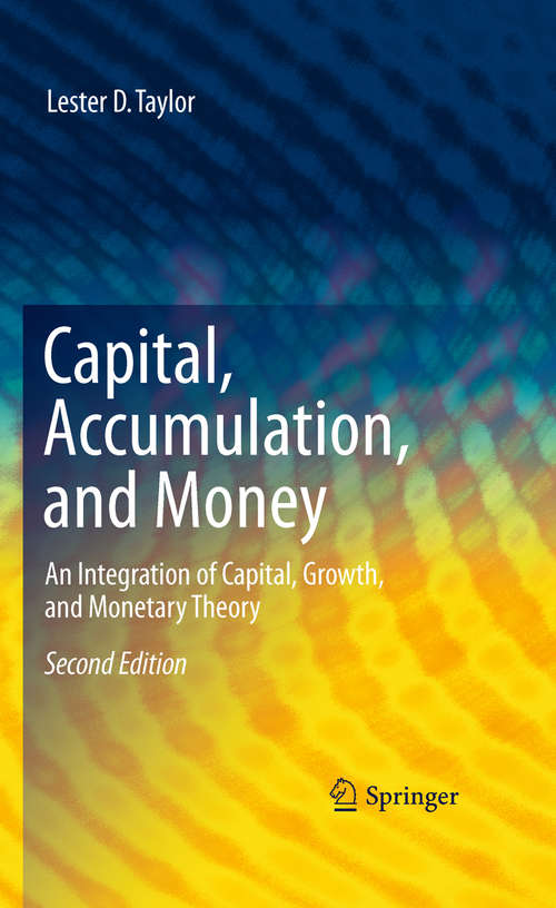Book cover of Capital, Accumulation, and Money