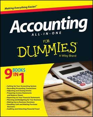 Book cover of Accounting All-in-One For Dummies