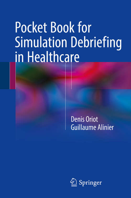 Book cover of Pocket Book for Simulation Debriefing in Healthcare