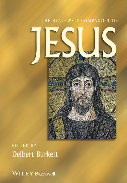 Book cover of The Blackwell Companion to Jesus