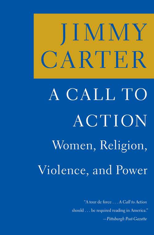 Book cover of A Call to Action: Women, Religion, Violence, and Power