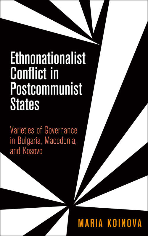 Book cover of Ethnonationalist Conflict in Postcommunist States