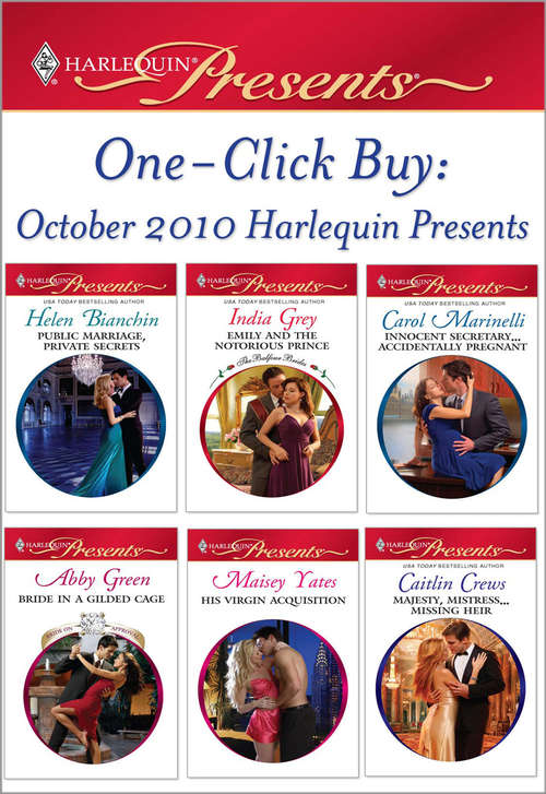 One-Click Buy: October 2010 Harlequin Presents