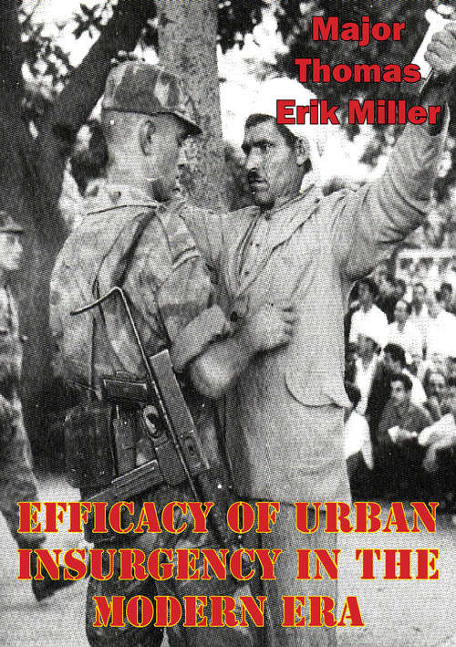 Book cover of Efficacy Of Urban Insurgency In The Modern Era