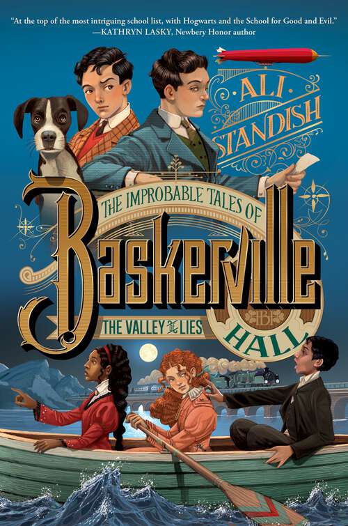 Book cover of The Improbable Tales of Baskerville Hall Book 3: The Valley of Lies (Improbable Tales of Baskerville Hall #3)